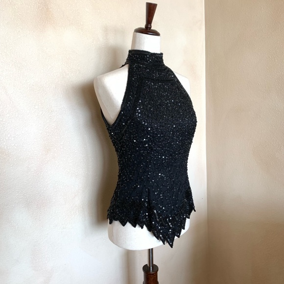 Vintage beaded top - Picture 2 of 5